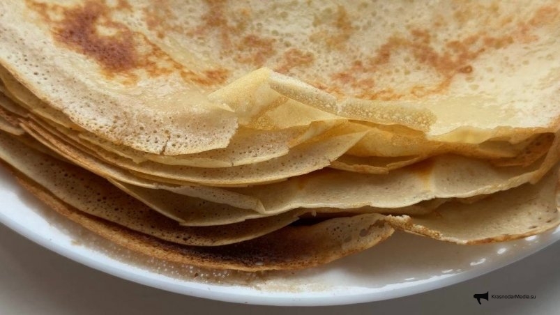 Блинчики будут ажурные и тоненькие: способ приготовления с молоком - больше не рвутся ИА KrasnodarMedia