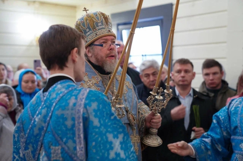 Новый храм Александра Невского освятили в Евпатории Соцсети А. Юрьева