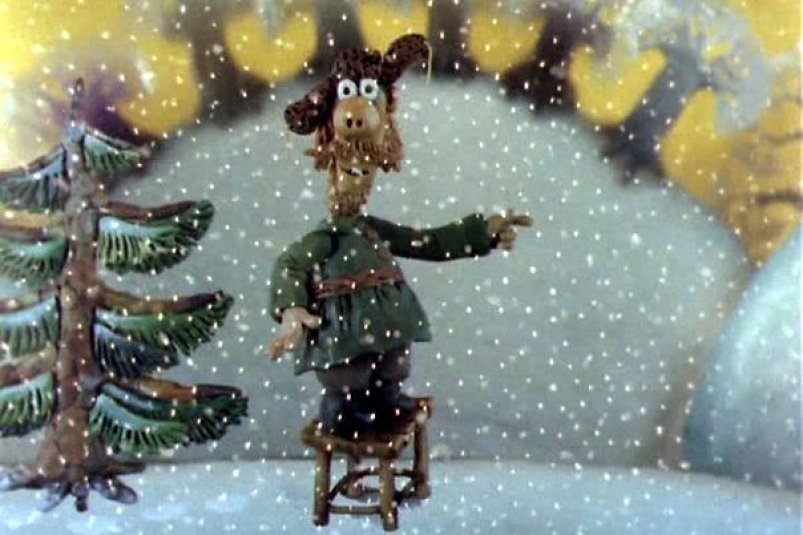 Многие уверены, что помнят каждую реплику героя кадр из мультфильма "Падал прошлогодний снег", 1983 год, (0+)