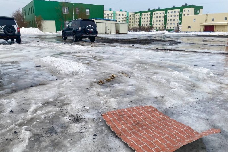 Усть-Камчатск. Последствия циклона. 5 декабря Администрация Усть-Камчатского округа