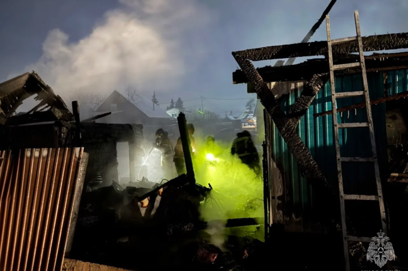 Пожар ГУ МЧС России по региону