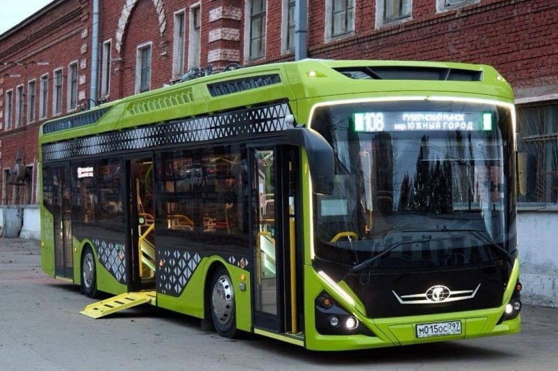 Электробус "Генерал" тг-канал (18+) мэра Омска Сергея Шелеста