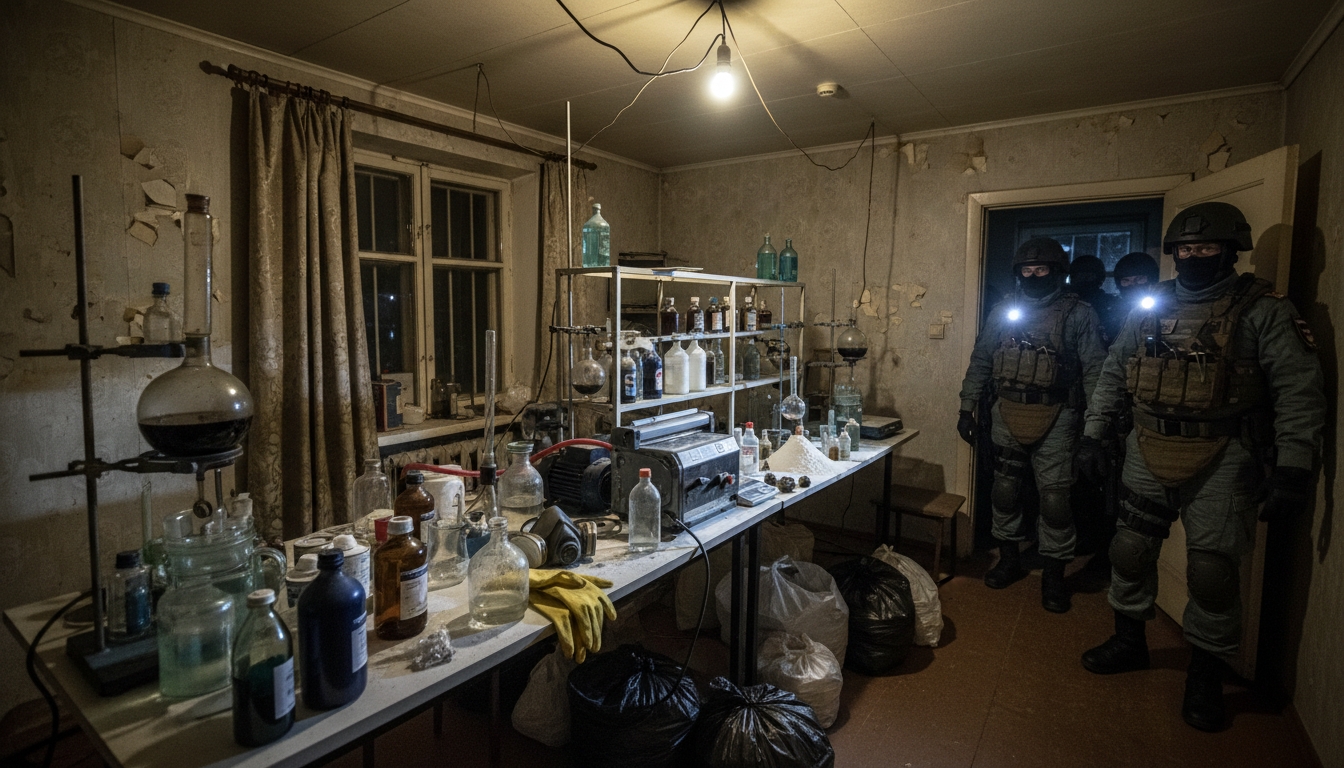 В Белоострове задержали нарковара с 1,3 кг мефедрона Сгенерировано