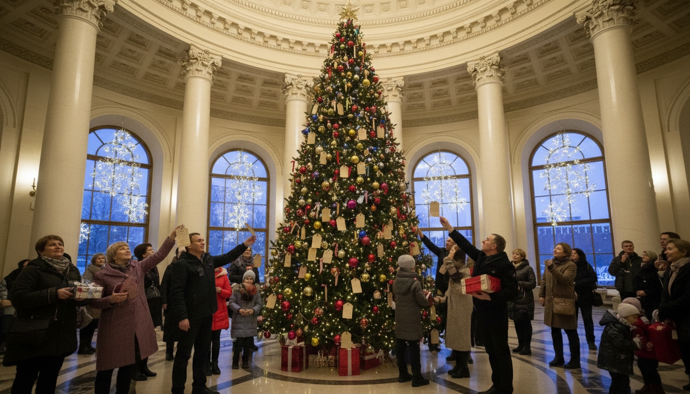 В Ленобласти стартовала акция "Ёлка желаний" Сгенерировано