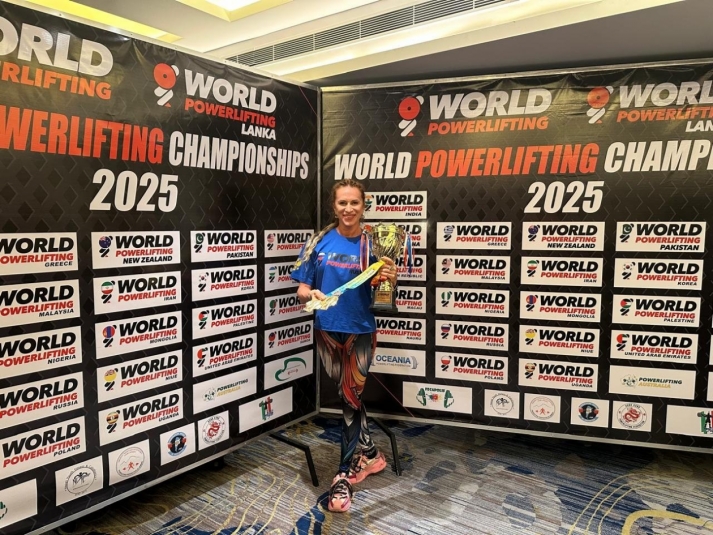 Ставропольская спортсменка выиграла чемпионат мира по пауэрлифтингу Из личного архива Нины Мухортовой
