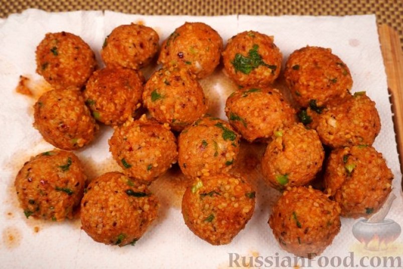 Чечевично-булгурные котлеты russianfood.com