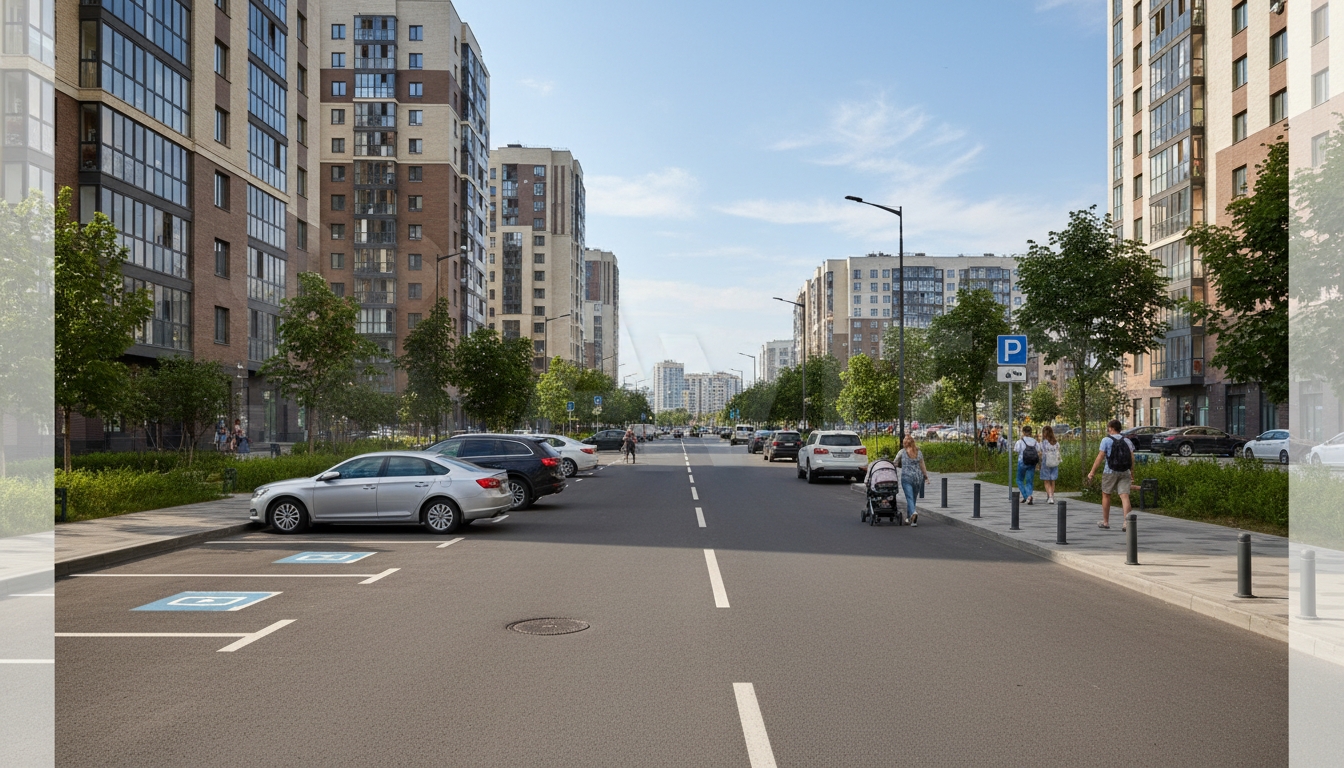 В Мурино и Кудрово могут ввести платные парковки Сгенерировано