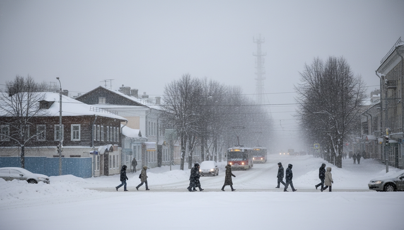 Снегопады накроют Петербург уже в эти выходные Сгенерировано
