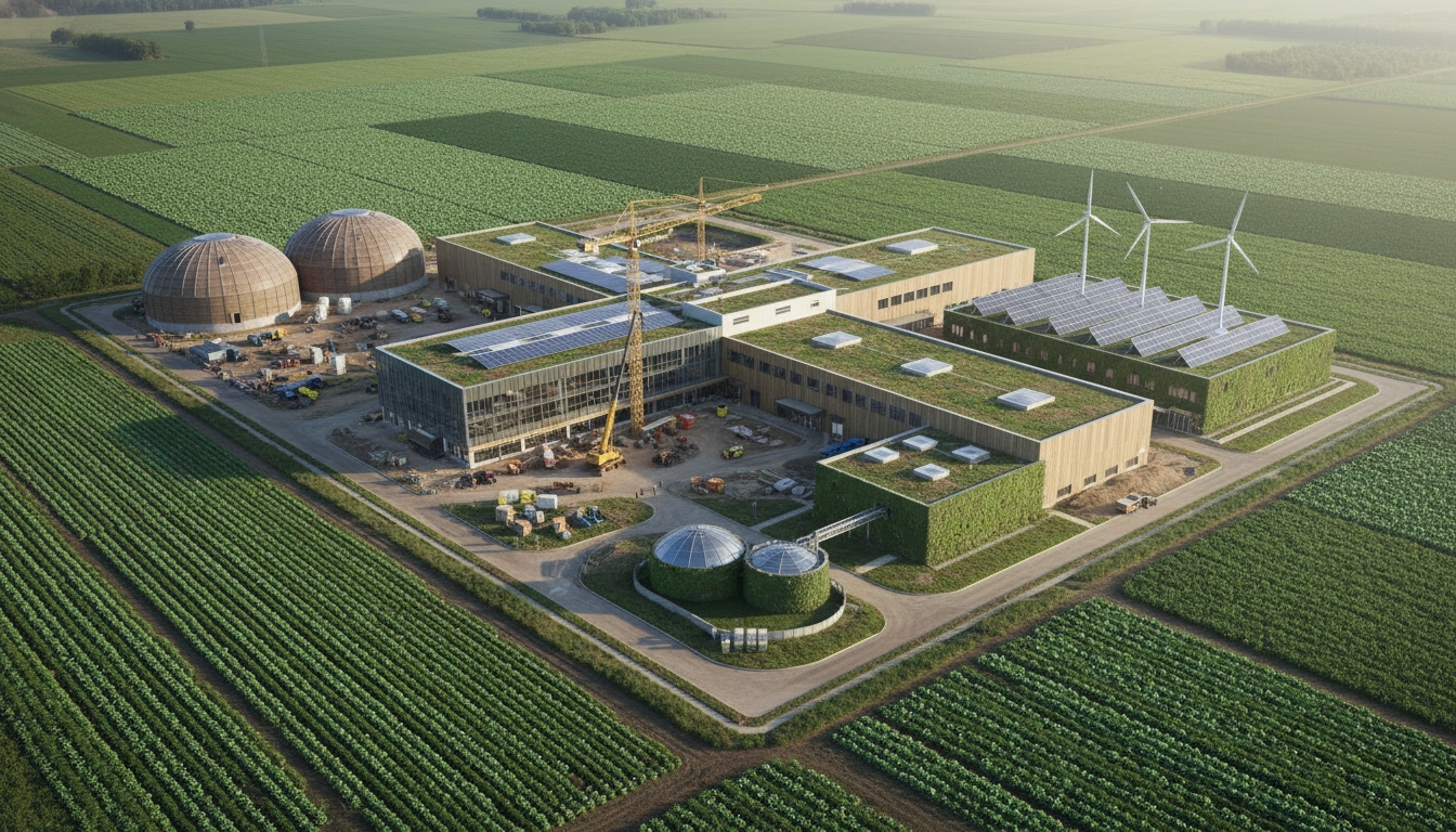 В Калитино запускают безотходное овощное производство Сгенерировано