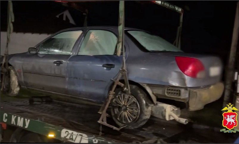 Кадр из видео Соцсети МВД РК