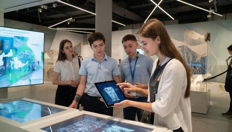 Цифра и культура: волонтёры Сбера содействуют используют ИИ для популяризации музеев Kandinsky 4.1 (12+)