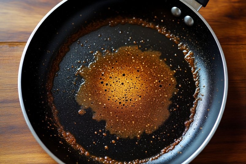 Очищаем сковороду от нагара только водой — результат удивит: бабушка рассказала секрет ИИ Кандинский (18+)