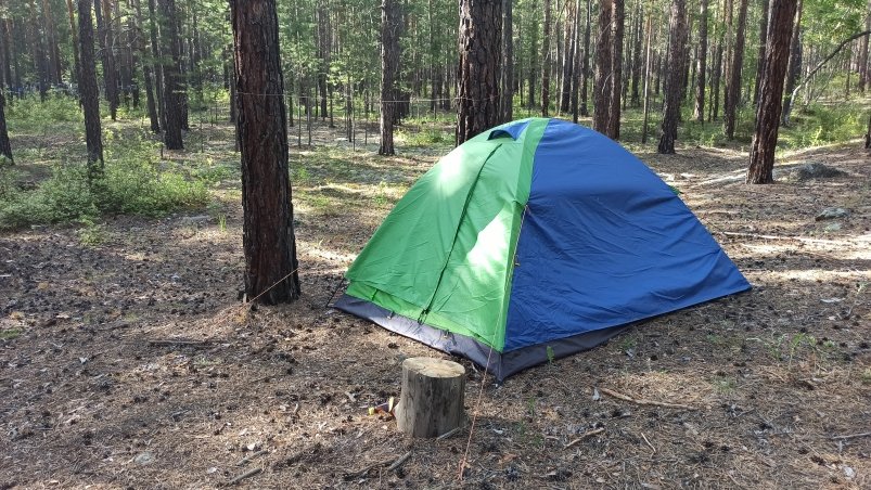 палатка, туризм Вячеслав Бадмаев, ИА UlanMedia