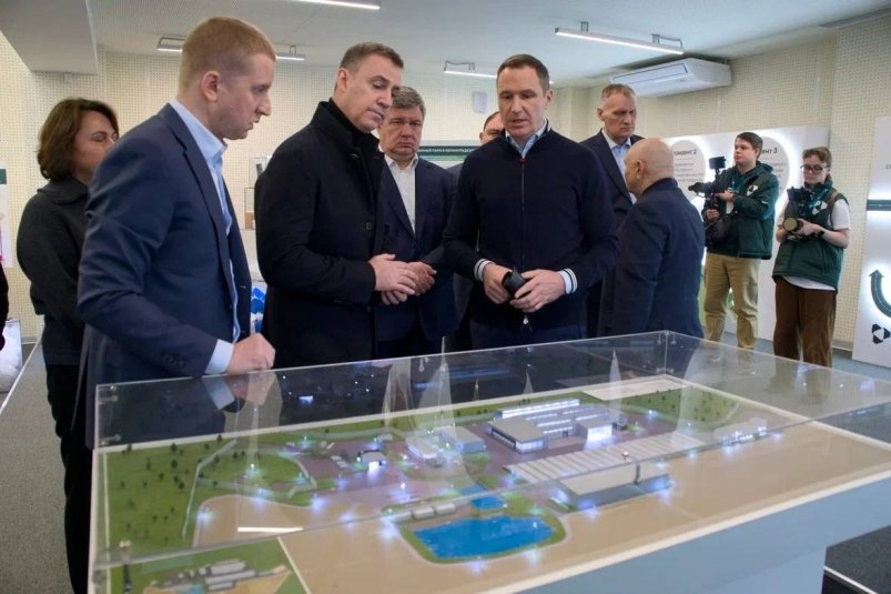 Дмитрий Патрушев посетил запущенный в Ленобласти экопромышленный технопарк Пресс-служба правительства РФ