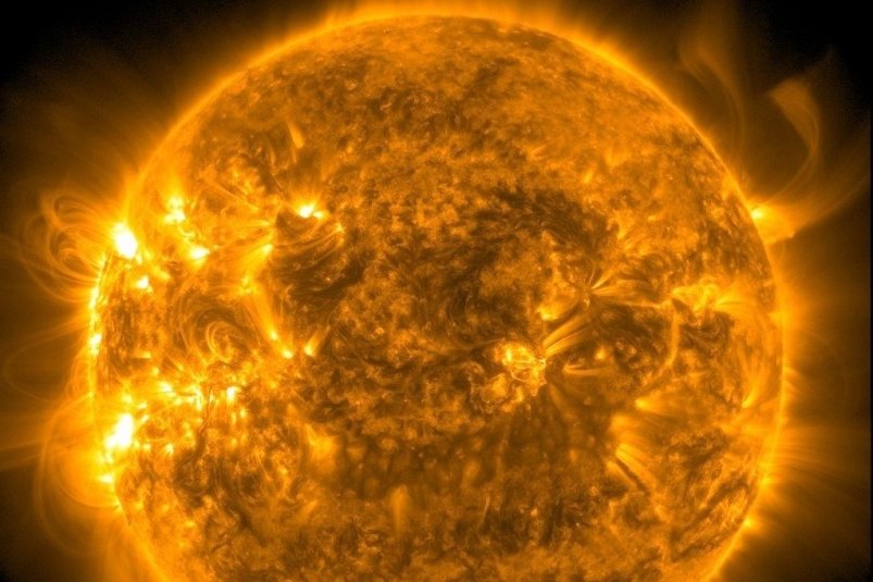 Изображение Солнца Лаборатория солнечной астрономии ИКИ и ИСЗФ.