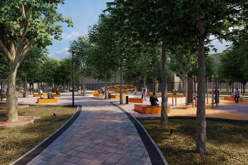 Сквер Администрация Ставрополя