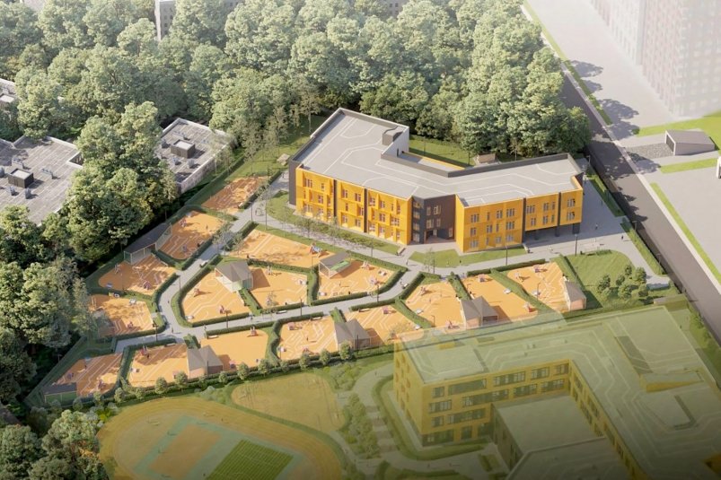 Новый крупный детский сад начали строить в Москве https://www.mos.ru