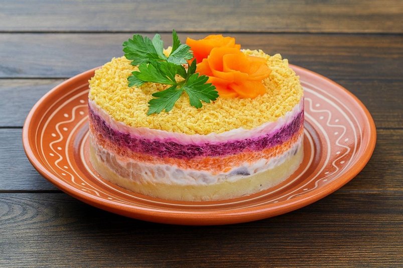 "Селёдка под шубой" Chat GPT