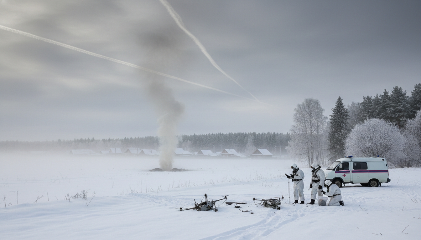В Ленобласти объявили об угрозе атаки БПЛА Сгенерировано