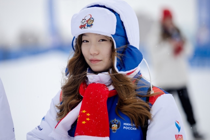 Лыжные гонки открыли Российско-Китайские игры на Сахалине пресс-служба министерства спорта Сахалинской области
