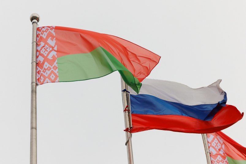 флаги, Россия. Беларусь, государственный флаг Яна Гайдук, ИА PrimaMedia.ru