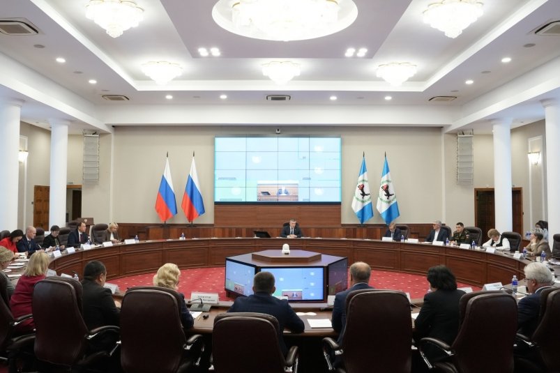 Заседание правительство Иркутской области