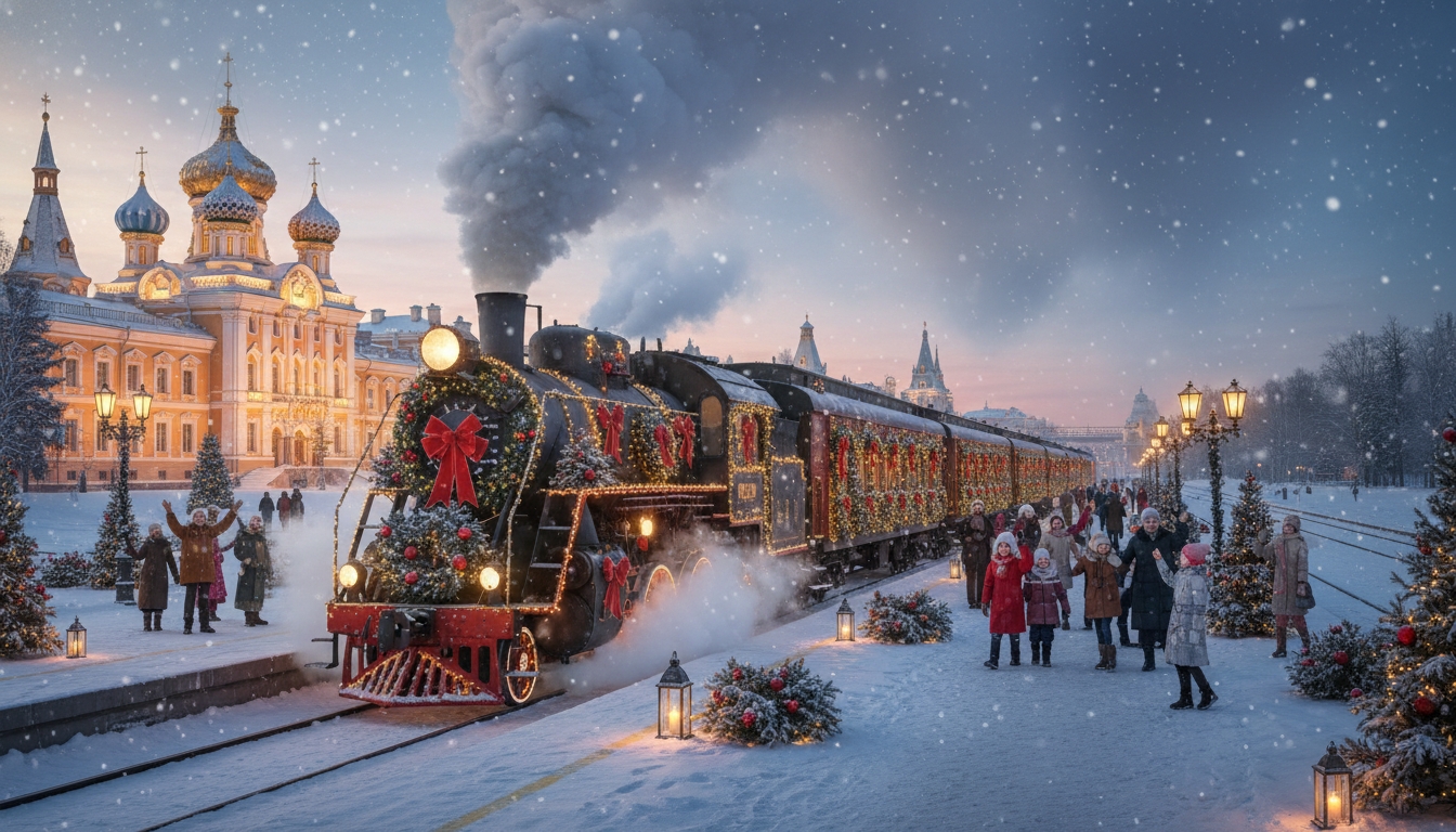 Билеты на поезд Деда Мороза разобрали за минуты Сгенерировано