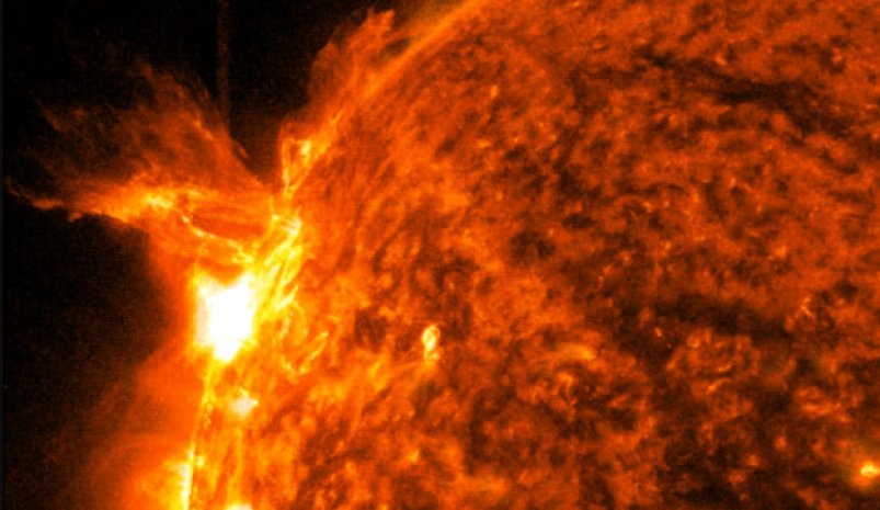На Солнце произошла мощная вспышка высшего класса NASA&quots Marshall Space Flight Center