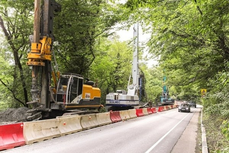 Работы на оползневом участке трассы в Сочи завершат до Нового года Пресс-служба администрации Сочи