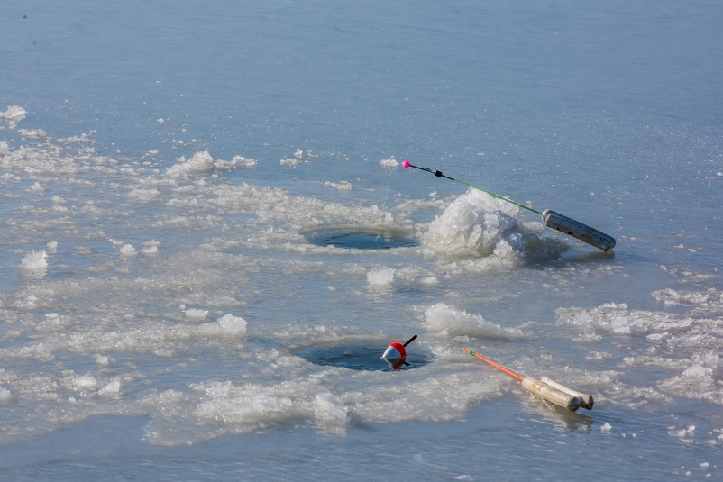 Зимняя рыбалка Мария Бородина. ИА PrimaMedia