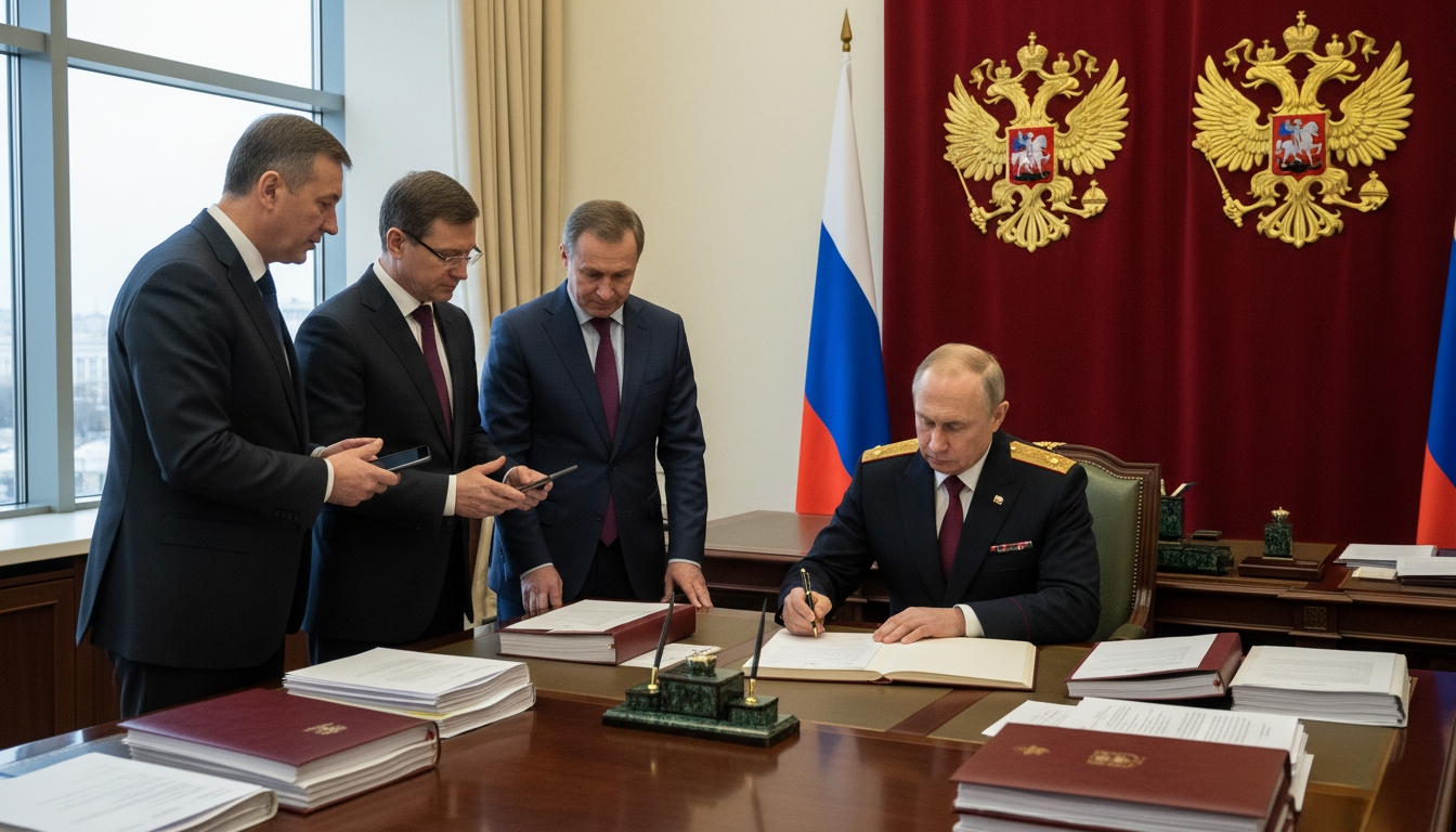 Путин утвердил военные сборы для запасников в 2026 году Сгенерировано