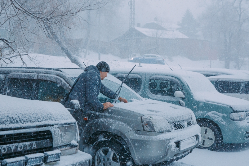 снег, метель, холод, зима, циклон, погода, пробка, снегопад, осадки, прогноз, гололед, похолодание Мария Смитюк, ИА PrimaMedia.ru
