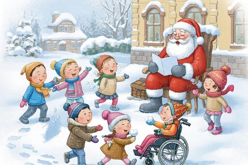 Трогательную историю об иркутских школьниках рассказал Дед Мороз из Великого Устюга Kandinsky by Sber AI (18+)