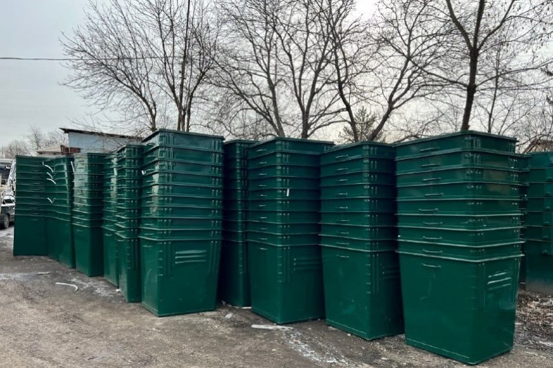 Новые мусорные контейнеры ООО "ЖКХ"