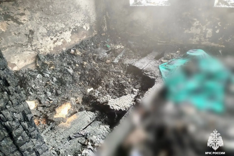 Тело 93-летней пенсионерки нашли после пожара в частном доме на Ставрополье МЧС Ставрополья