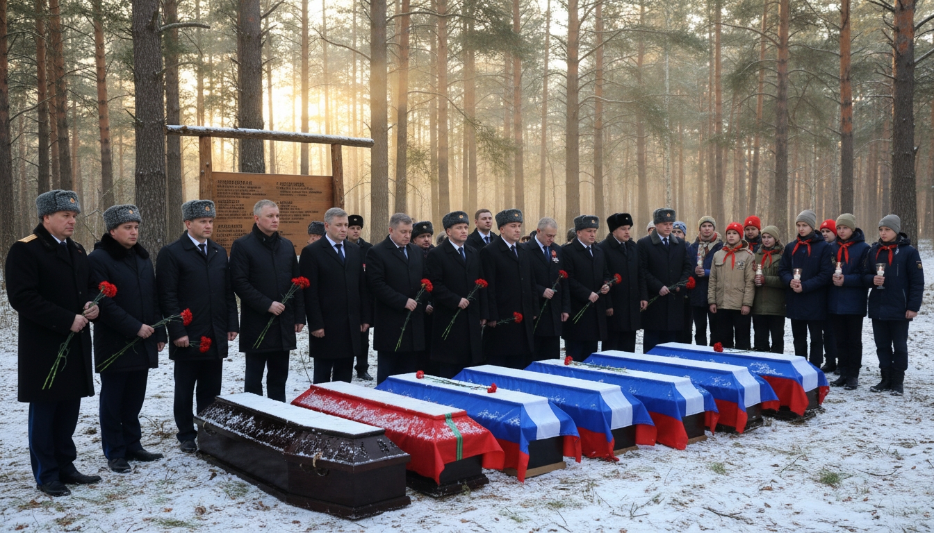 В Ленобласти почтили память павших бойцов и вернули 301 имя из небытия Сгенерировано