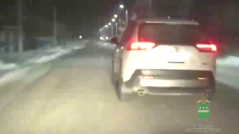 Погоня со стрельбой в Амурской области УМВД России по Амурской области