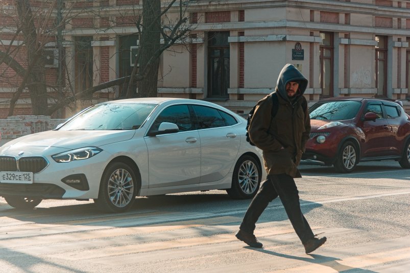 Пешеход Илья Аверьянов, ИА PrimaMedia.ru