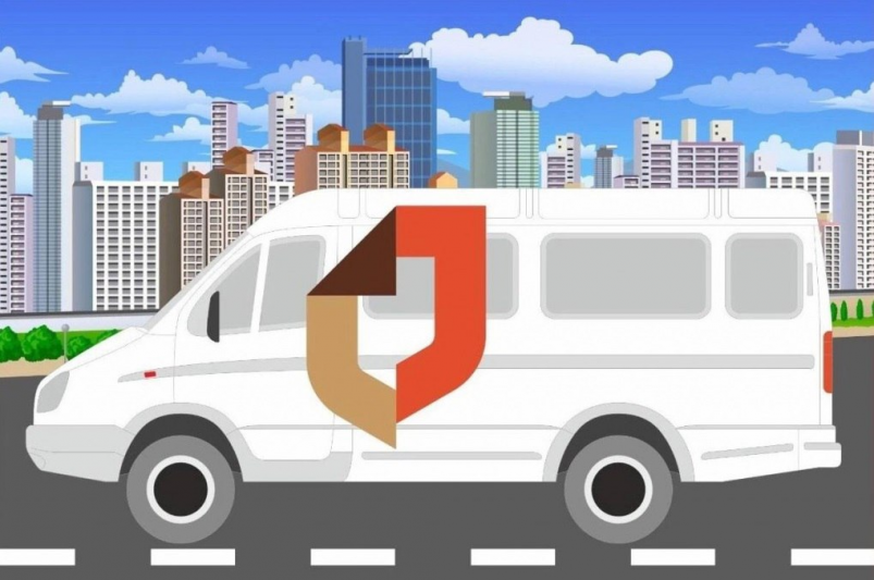 "Выездной МФЦ". Иллюстрация пресс-служба министерства цифрового и технологического развития Сахалинской области