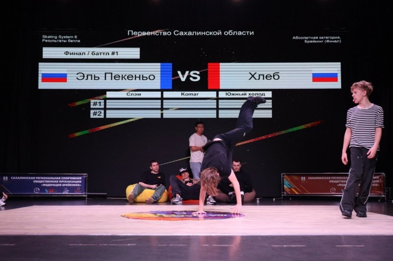 Более 100 спортсменов сразились за звание лучших брейкеров на Сахалине пресс-служба министерства спорта Сахалинской области