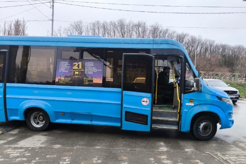 Автобусы маршрута 21м снова выехали на улицы Ставрополя предоставлено перевозчиком