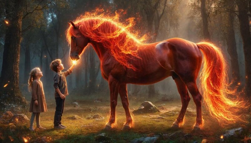 Семейный гороскоп на 2026: кого ждет прибавление в год Огненной Лошади ИИ Kandinsky (18+)