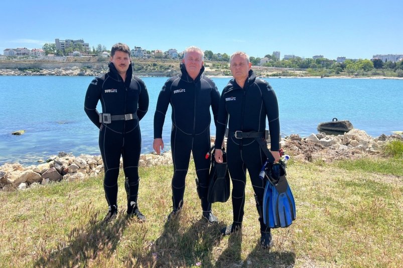 Завершилась подводная экспедиция Соцсети "Херсонеса Таврического"