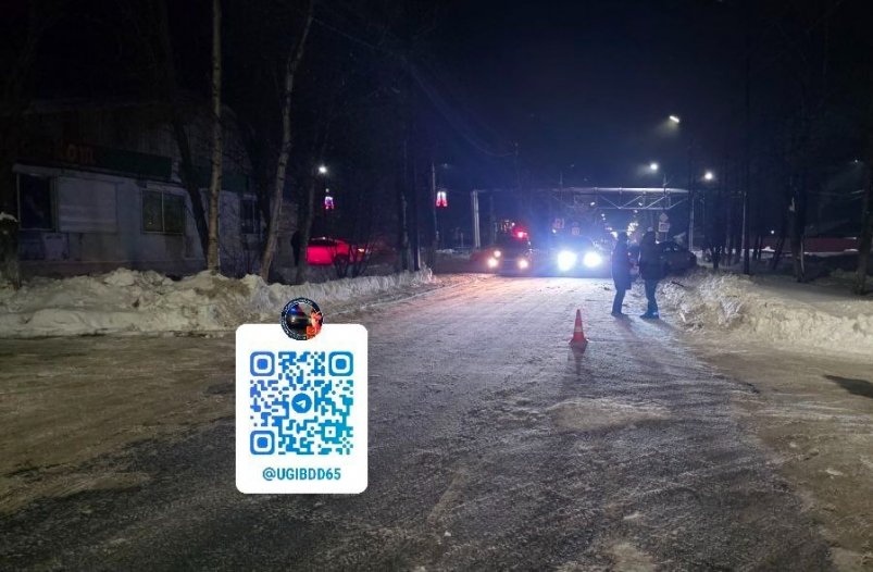 Подросток попал под колеса Toyota Corolla Fielder в Поронайске в темное время суток пресс-служба Госавтоинспекции Сахалинской области