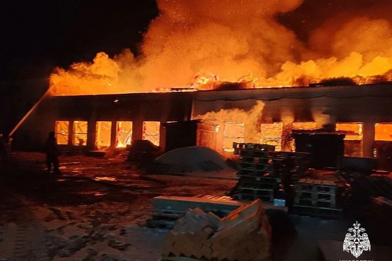 Пожар в Находке МЧС России по Приморскому краю