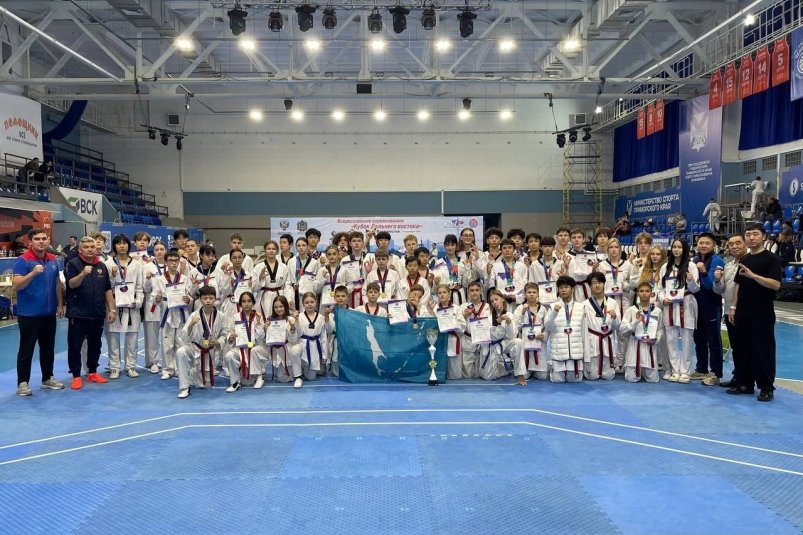 47 медалей завоевали сахалинские тхэквондисты на Кубке Дальнего Востока во Владивостоке пресс-служба министерства спорта Сахалинской области