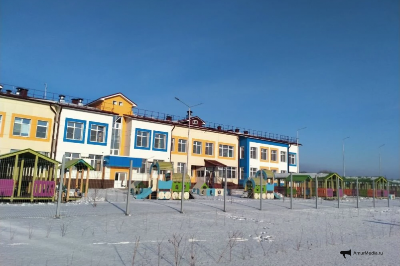 Детский сад на улице Шатова в Хабаровске готов на 90% ИА  AmurMedia