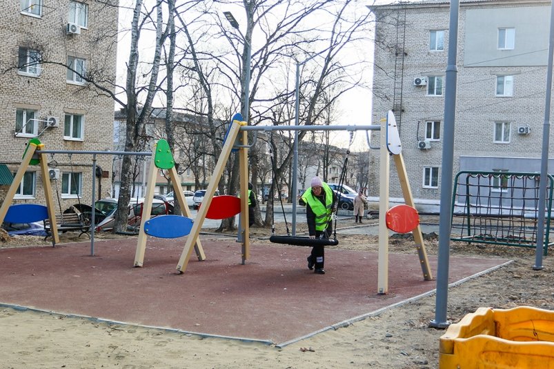 Общественные наблюдатели оценили благоустройство дворов в Находке пресс-служба администрации НГО