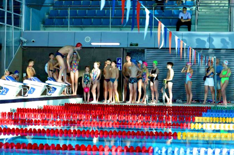 В Иркутске прошел мастер-класс по плаванию двукратного чемпиона Европы Андрея Жилкина пресс-служба компании "Газпром добыча Иркутск"