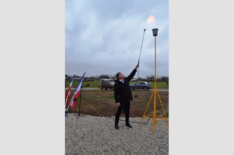 Пуск газа Пресс-служба правительства РК